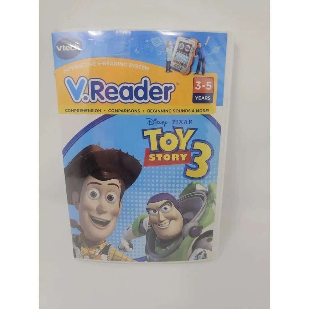 VTech V.Reader Toy Story 3 Interactive E-Reading System Cartridge New Sealed